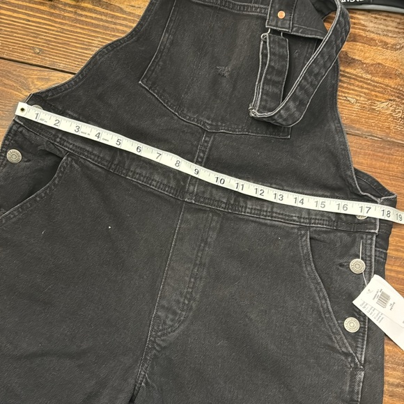 Old Navy OG straight  distressed overalls - Picture 10 of 10